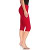 imageHybrid ampamp Company Womens Butt Lift Super Comfy Stretch Denim Capri Short JeansRed