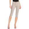 imageHybrid ampamp Company Womens Butt Lift Super Comfy Stretch Denim Capri Short JeansStone