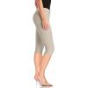imageHybrid ampamp Company Womens Butt Lift Super Comfy Stretch Denim Capri Short JeansStone