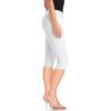 imageHybrid ampamp Company Womens Butt Lift Super Comfy Stretch Denim Capri Short JeansWhite
