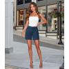 imageHybrid ampamp Company Womens Relaxed Comfy Breathable Stretch Walking Shorts with PocketsDarkwash