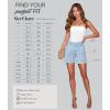imageHybrid ampamp Company Womens Relaxed Comfy Breathable Stretch Walking Shorts with PocketsLightwash
