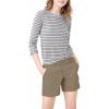imageHybrid ampamp Company Womens Relaxed Comfy Breathable Stretch Walking Shorts with PocketsDarkkhaki