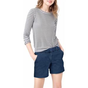 imageHybrid ampamp Company Womens Relaxed Comfy Breathable Stretch Walking Shorts with PocketsDarkwash