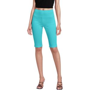 imageHybrid ampamp Company Womens Super Stretch Causal Pull On Millennium Twill Bermuda ShortsMint