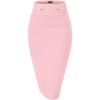 imageHybrid ampamp Company Womens Pencil Skirt Premium Nylon Ponte Stretch Office Made in The USA Below KneeBlush