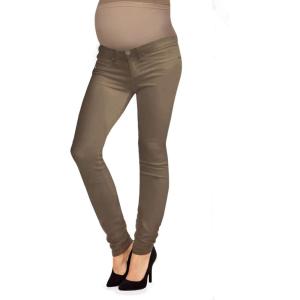 imageHybrid ampamp Company Ultimate Comfort Womens Maternity Slim Fit Stretch JeansPm2835sktaupe
