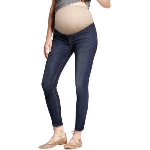 imageHybrid ampamp Company Ultimate Comfort Womens Maternity Slim Fit Stretch JeansPm5804rskmedium Was