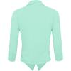 imageHybrid ampamp Company Lightweight Open Front Cardigan Classic Ruched Sleeve Work Office Blazer Suit JacketsMint