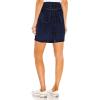 imageLexi Womens Stretch Pencil Skirts with Functional Pockets A Line ampamp Destructed Mini Denim SkirtsIndigo a