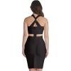 imageHybrid ampamp Company Womens Cross Bandage Fashion Hollow Out Sexy Sleeveless DressDrbd020black