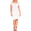 imageHybrid ampamp Company Womens Cross Bandage Fashion Hollow Out Sexy Sleeveless DressDrbd70831white