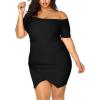 imageHybrid ampamp Company Womens Halter Neck Bodycon Dress Cross Strap Sexy Bandage Dress ClubwearDrbd60357black