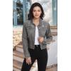 imageHybrid ampamp Company Womens Long Sleeve Denim Jackets Basic Button Down Jean Jacket with PocketsJk37350grey