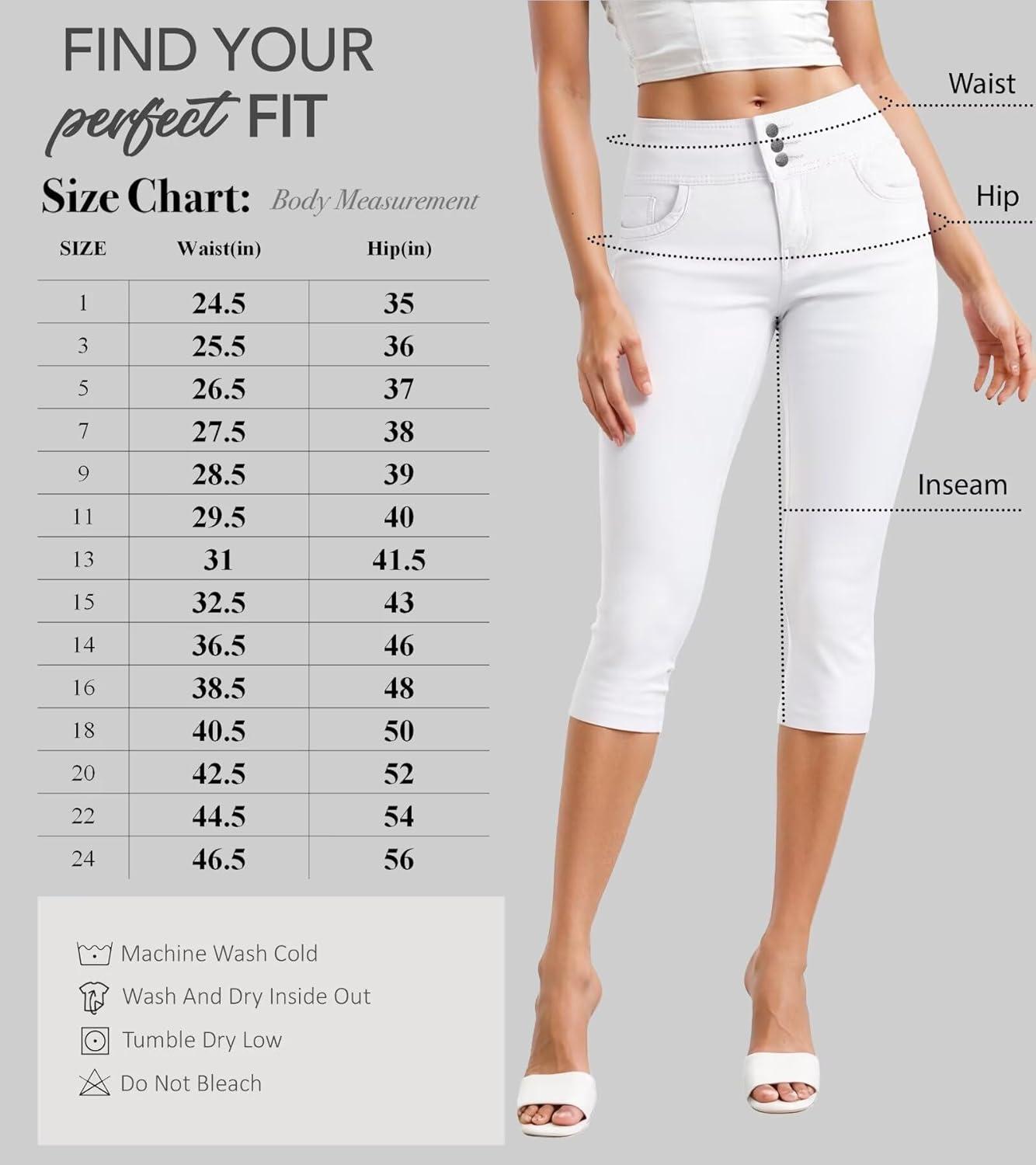 imageHybrid ampamp Company Womens Perfectly Shaping Hyper Stretch Bermuda Shorts CapriCapriwhite
