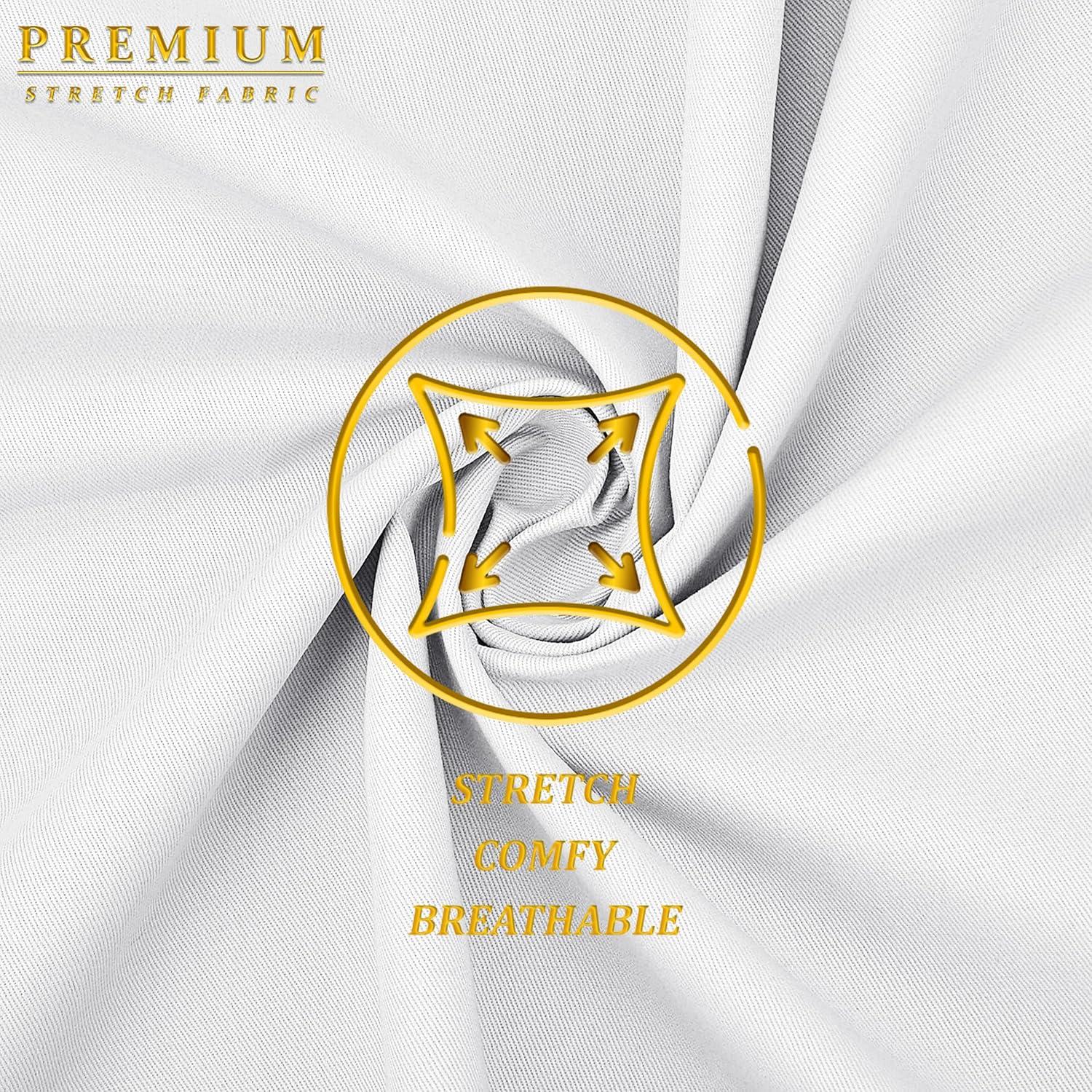 imageHybrid ampamp Company Womens Super Stretch Comfy Denim Skinny JeansWhite