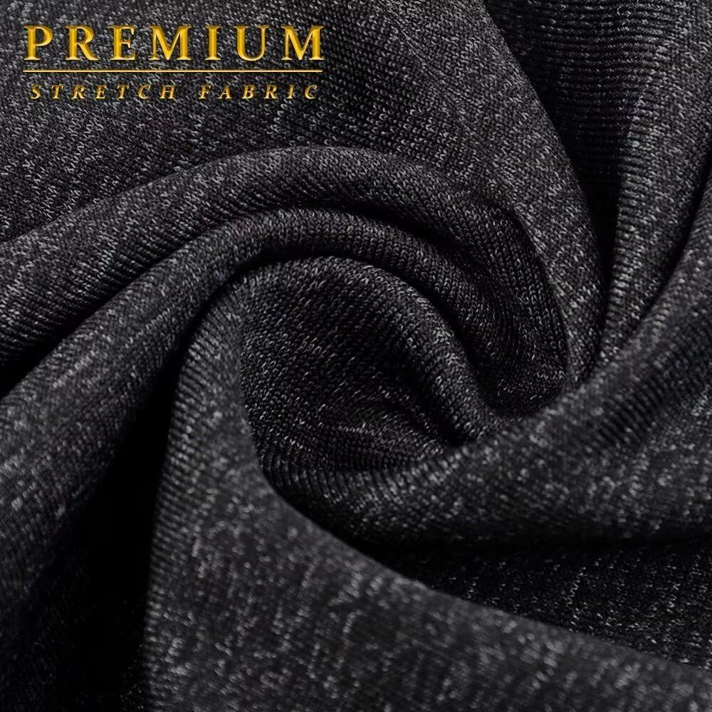 imageHybrid ampamp Company Womens Ultra Comfort Ponte Fabric Pull on Casual Wide Leg PantsCharcoal