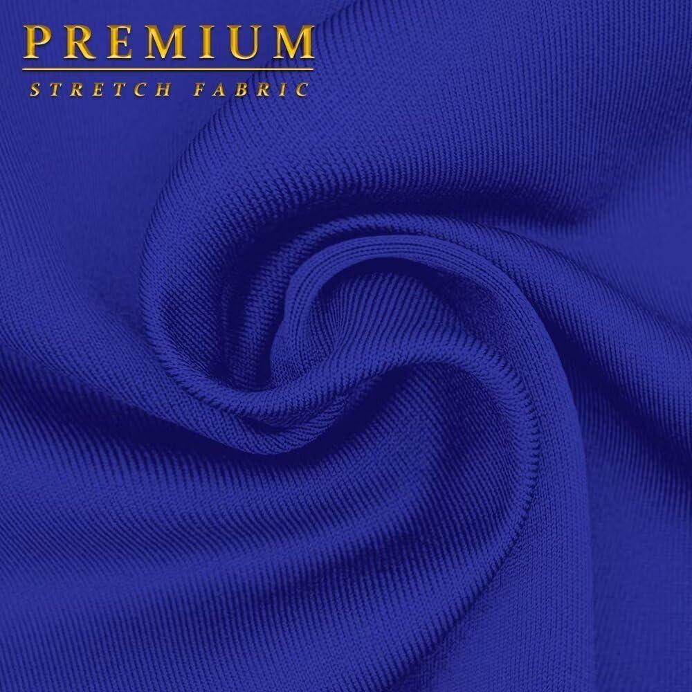 imageHybrid ampamp Company Womens Ultra Comfort Ponte Fabric Pull on Casual Wide Leg PantsRoyal