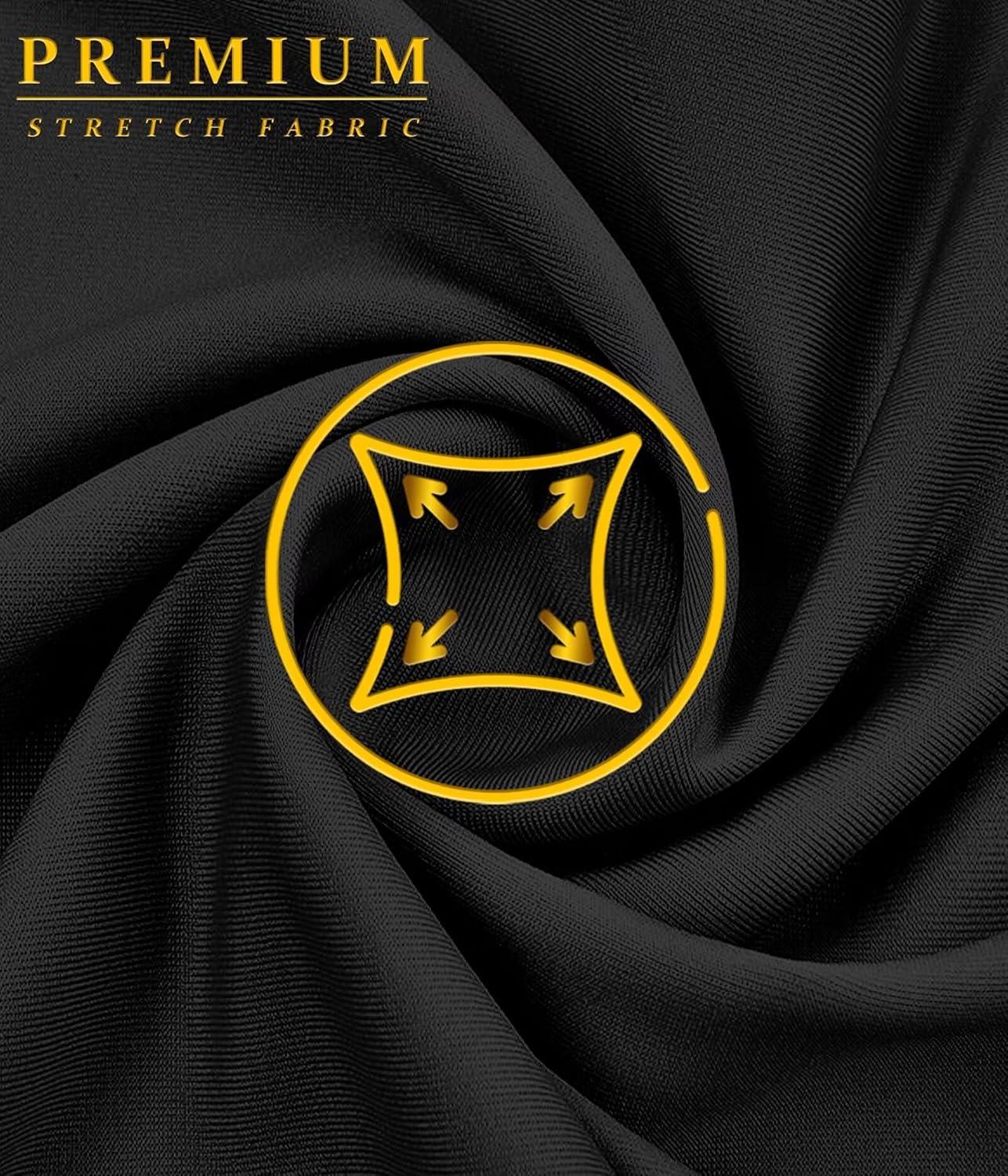 imageHybrid ampamp Company Womens Ultra Stretch Ponte Bootcut Dress Pants  Sleek Pintuck Pull On Faux Pockets Office ampamp CasualBlack