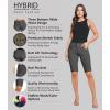 imageHybrid ampamp Company Womens Perfectly Shaping Hyper Stretch Bermuda Shorts CapriBermudagunmet