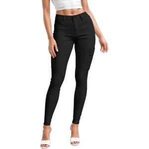imageHybrid ampamp Company Womens Hyper Ultra Stretch Comfy Skinny Leg Work Casual PantsBlackp44880csk