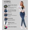 imageHybrid ampamp Company Womens Butt Lift Stretch Denim JeansBlueacid