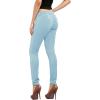 imageHybrid ampamp Company Womens Butt Lift Stretch Denim JeansLightwash