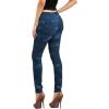 imageHybrid ampamp Company Womens Butt Lift Stretch Denim JeansNavy Camou