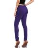 imageHybrid ampamp Company Womens Butt Lift Stretch Denim JeansPurple