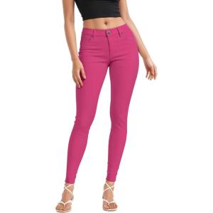 imageHybrid ampamp Company Womens Butt Lift Stretch Denim JeansFuchsia