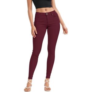 imageHybrid ampamp Company Womens Butt Lift Stretch Denim JeansWine
