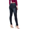 imageHybrid ampamp Company Womens Butt Lift V2 Super Comfy Stretch Denim Skinny JeansDestructedindigo