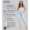 imageHybrid ampamp Company Womens Butt Lift V2 Super Comfy Stretch Denim Skinny JeansDestructedlwash