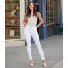 imageHybrid ampamp Company Womens Butt Lift V2 Super Comfy Stretch Denim Skinny JeansWhite