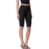 imageHybrid ampamp Company Womens Super Comfy Stretch Pull On Millennium Twill Capri ShortsBermudablack