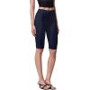 imageHybrid ampamp Company Womens Super Comfy Stretch Pull On Millennium Twill Capri ShortsBermudadarknavy