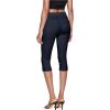imageHybrid ampamp Company Womens Super Comfy Stretch Pull On Millennium Twill Capri ShortsCapridenim