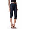 imageHybrid ampamp Company Womens Super Comfy Stretch Pull On Millennium Twill Capri ShortsCapridenim
