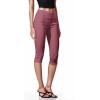 imageHybrid ampamp Company Womens Super Comfy Stretch Pull On Millennium Twill Capri ShortsCaprimauve