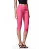 imageHybrid ampamp Company Womens Super Comfy Stretch Pull On Millennium Twill Capri ShortsCapripink Flamingo