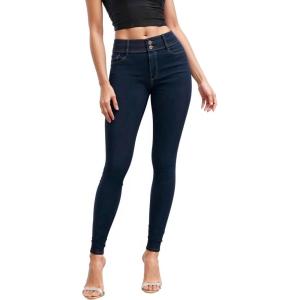 imageHybrid ampamp Company Womens Butt Lift V2 Super Comfy Stretch Denim Skinny JeansIndigo1