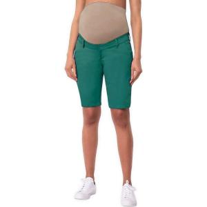 imageHybrid ampamp Company Womens Maternity Denim Shorts Over The Belly Comfy Skinny Bermuda JeansBermudajade