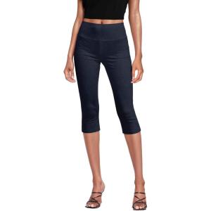 imageHybrid ampamp Company Womens Super Comfy Stretch Pull On Millennium Twill Capri ShortsCapridenim
