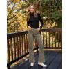 imageHybrid ampamp Company Super Comfy Stretch Women 5 Pockets Corduroy Boot Cut PantsP21951blolive