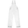 imageHybrid ampamp Company Women Denim Shorts Rompers Sleeveless Adjustable Strap Overalls Cross Back JumpsuitPvj6108white