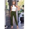 imageHybrid ampamp Company Women Stretch Skinny Dress Pants Nylon Ponte Pull On Office Leggings TrousersOlive