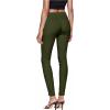 imageHybrid ampamp Company Women Stretch Skinny Dress Pants Nylon Ponte Pull On Office Leggings TrousersOlive