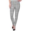 imageHybrid ampamp Company Women Stretch Skinny Dress Pants Nylon Ponte Pull On Office Leggings TrousersScribble Plaid