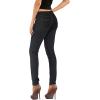 imageHybrid ampamp Company Women Ultimate Comfort Flattering Fit Stretch Skinny JeansBlack