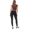 imageHybrid ampamp Company Women Ultimate Comfort Flattering Fit Stretch Skinny JeansDtmblack
